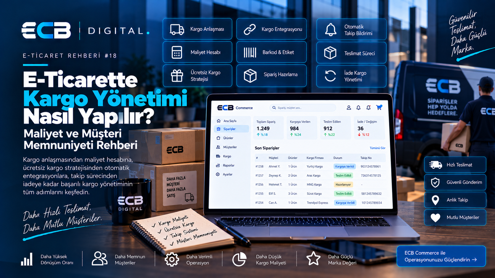 E-Ticarette Kargo Yönetimi Nasıl Yapılır? | ECB Digital