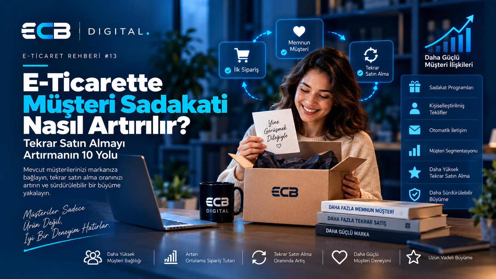 E-Ticarette Müşteri Sadakati Nasıl Artırılır? 10 Yöntem | ECB Digital